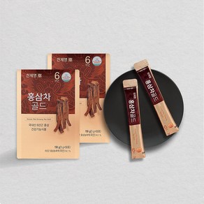 천제명 6년근 인삼차 분말 홍삼차 골드 (3g x 100포)+쇼핑백