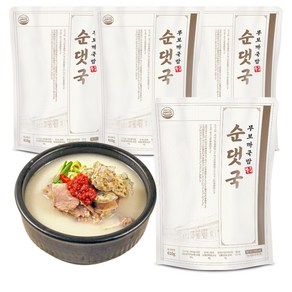 무보까국밥 순댓국 (냉동) 610g x 4팩, 4개