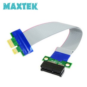 맥스텍 MT033 PCI Expess 연장 아답터 1X(배속) / PCIe / 어댑터, 1개