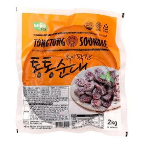 원하프통통순대2kg세진에프앤에스, 1개, 2kg