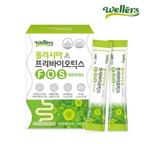 웰러스 폴리시아 프리바이오틱스 FOS, 150g, 12개