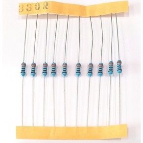 330R 1/4W 1% 저항 (10개 세트), 1개