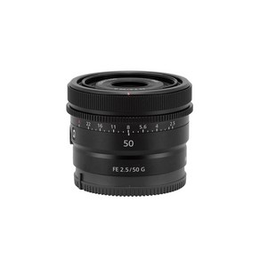 소니 렌즈 SEL50F25G (FE 50mm F2.5 G) 알파 컴팩트 표준 단렌즈, 없음