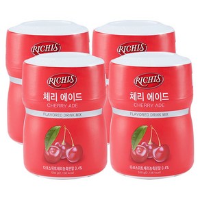 리치스 체리 에이드, 550g, 1개입, 4개