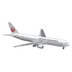 하세가와 비행기 다이캐스트 1200 일본 항공 b767-300er 플라스틱 모델 13