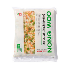 혼합야채4종 냉동 볶음밥용 1kg, 1개, 단품