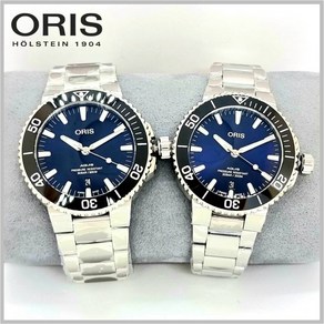 오리스 ORIS 아퀴스 데이트 딥블루 오토매틱 남성메탈시계 (41.50mm43.50mm)