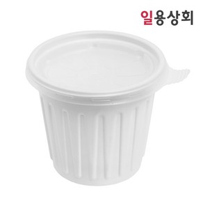 [ILYONG] 소스용기 JH 75파이 대 160ml 100세트 백색, 100개, 1세트