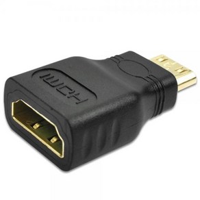 티테크 HDMI(F) to Mini HDMI(M) 미니 변환젠더 T-HDMIG-AFCM, 1개