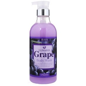 루나리스 바디워시 포도 바디클렌저 바디샤워 750ml, 1개, 본상품선택