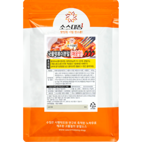 소스대장 국물떡볶이 분말소스 매운맛, 1개, 400g