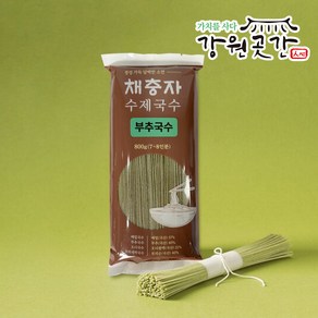 국산 메밀 37% 채충자 수제 부추국수 소면, 1개, 800g