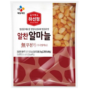 CJ 냉장 하선정 간장숙성 알찬 알마늘 1kg 절임반찬, 1개