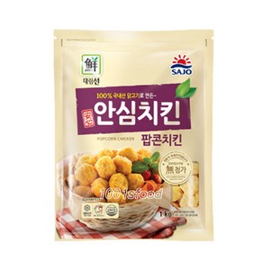 대림선 안심치킨 팝콘치킨 1kg, 1개