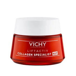 VICHY 프랑스 정품 비쉬 리프트액티브 콜라겐 스페셜리스트 나이트 크림 50ml