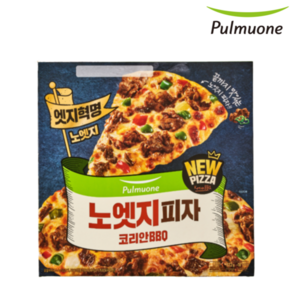풀무원 노엣지피자 코리안BBQ 322g 1판, 1개