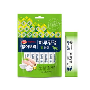 밥이보약 하루양갱 관절 56g 강아지 짜먹는 영양 간식, 1개