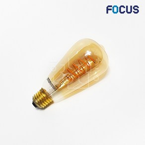 포커스 LED 에디슨전구 COB 롱 ST64 3W, 1개