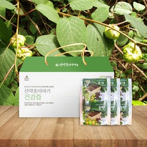 산약초이야기 자연산 개다래 충영 즙 진액 엑기스 120ml 30포, 30개