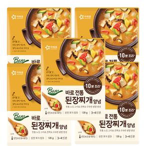 아워홈 바로 전통 된장찌개 양념 120g