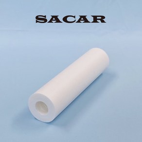 SACAR 멜트블로운필터 250mm(10인치) 국산 우수 산업용 필터 카트리지 침전필터 MB필터(Melt Blown Filte), 100micon, 1개