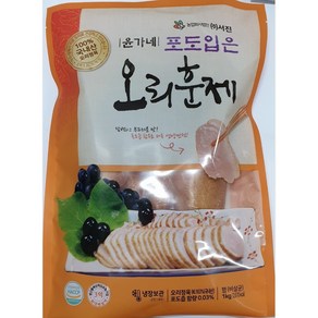 윤가네 포도입은 오리훈제, 1개, 1kg