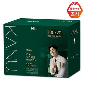 동서 맥심 카누 디카페인미니 100T + 20T