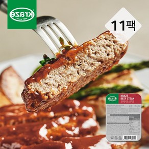 크라제버거 크라제 비프스테이크 11팩, 170g, 11개