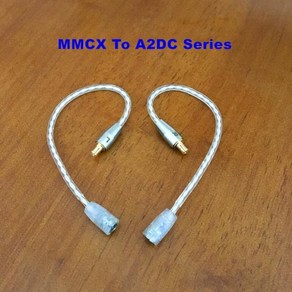 Mmcx 여성 2pin 0.78mm im04 ie80 a2dc qdc 남성 이어폰 헤드셋 케이블 어댑터 shue, 01 MMCX TO 2PIN 0.78