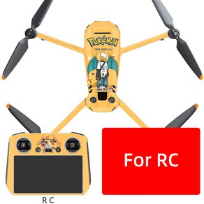 DJI 매빅 3 프로 드론 바디 RCRC 리모컨 스티커 스크래치 방지 보호 필름 방수 스킨 데칼 액세서리