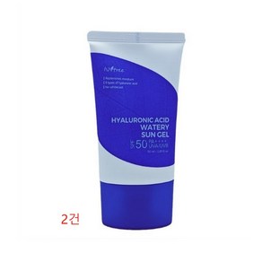 이즈앤트리 히아루론산 워터리 선 젤 SPF50+ PA++++, 50ml, 2개