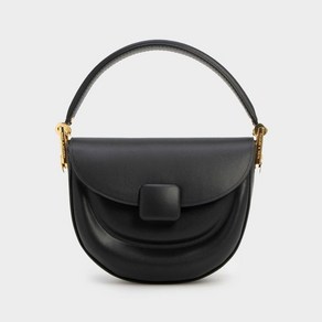 CHARLESKEITH KOA 코어 문 안장 가방 (BLACK)