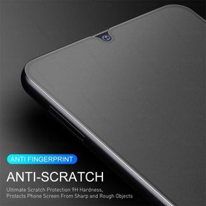 모토로라 G54 지문 스크린 보호대 9D 무광 유리 필름 2 개, 03 04 Fo Moto G84 5G, 01 01 Matte Glass-2PCS, 2개