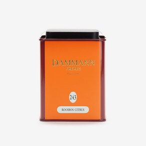 DAMMANN FRERES 프랑스 정품 다만프레르 루이보스 시트러스 틴케이스 100g, 1개, 1개입