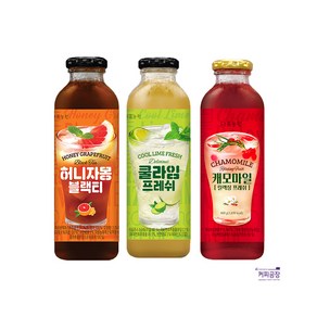 다농원 코디얼 3종세트 600g x 3병 / 쿨라임 캐모마일 릴렉싱 자몽허니블랙티, 1세트