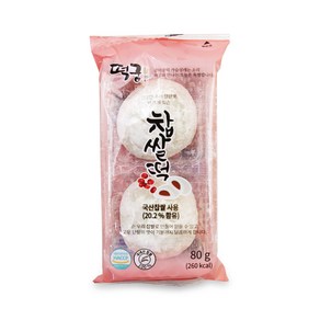 장원 떡궁 찹쌀떡 80g, 1개