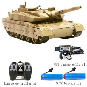 T-90 RC 탱크 전륜 쇼바 장착 탱크 1/20 스케일 45도 등판능력 포탑회전 무선조종탱크 어린이용 선물용