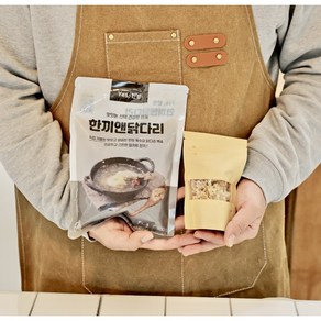 예스한방 닭다리 백숙 삼계탕 3팩+누룽지, 3개, 600g