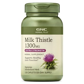 GNC 밀크 씨슬 1300mg 엑스트라 스트렝스 캐플렛