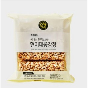 초록마을 현미 대롱강정, 60g, 3개