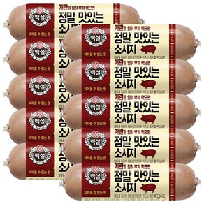 CJ제일제당 정말 맛있는 소시지, 10개, 160g