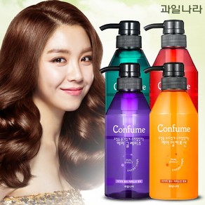 [과일나라] 2개세트 컨퓸 헤어 슈퍼하드젤/하드젤/밀키로션/헤어글레이즈 400ml (총2개), 2개