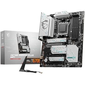 MSI MSIX670E GAMING PLUS WIFI AMD Ryzen 7000/9000 시리즈 지원 【화이트 X670E, 상품명참조