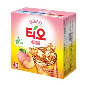 티오 아이스티 복숭아맛, 13g, 40개입, 2개