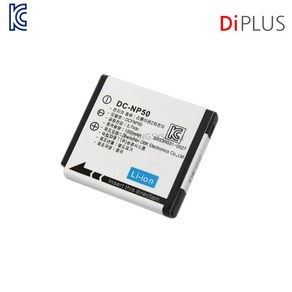 DIPLUS 후지 NP-50 FNP50 호환배터리 F80 F75 F72 F70 EXR