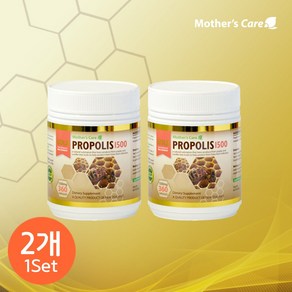 마더스케어 뉴질랜드 골드 프로폴리스 1500mg 360정 2팩 MOTHERS CARE GOLD PROPOLIS, 2개