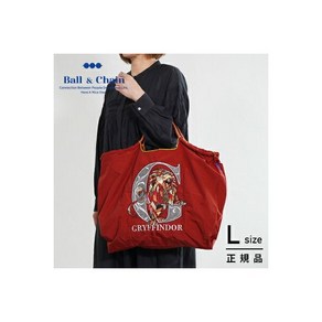 볼 앤 체인 Ball & Chain x 해리 터 Hay Potte H.GRYFFINDOR (L) 그리핀 돌 L 쇼핑백 토트 백 348101 자수 파우치 당 발송 에코 스트랩