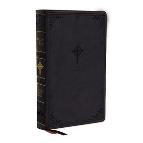 Nabe New Ameican Bible Revised Edition Catholic Bible Lage Pint Edition Leathesoft Black ... Imitation Leathe, Catholic Bible Pess