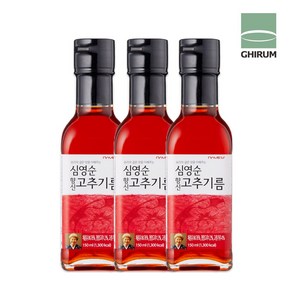 심영순 향신 고추기름 묶음, 150ml, 3개