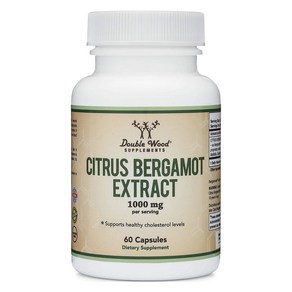 더블우드 Citus Begamot Extact 1000mg 캡슐, 1개, 60정